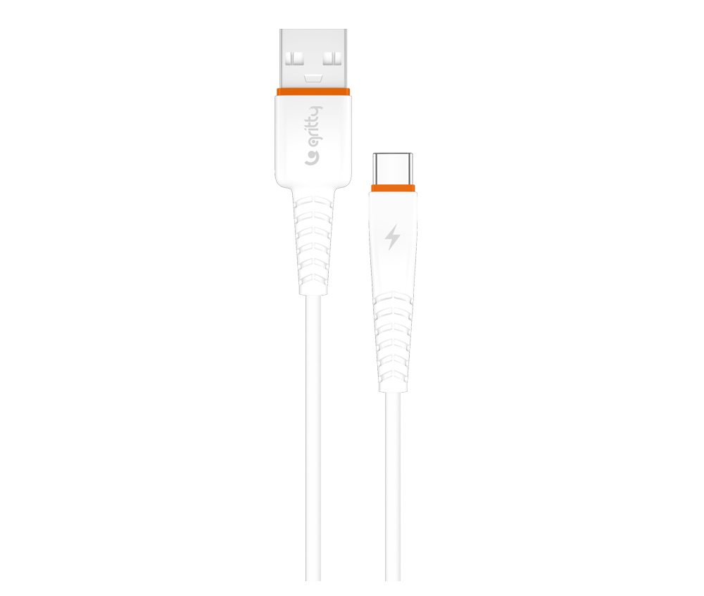 Gritty Usb Type-C Flexible 2.4A Korumalı Kablo