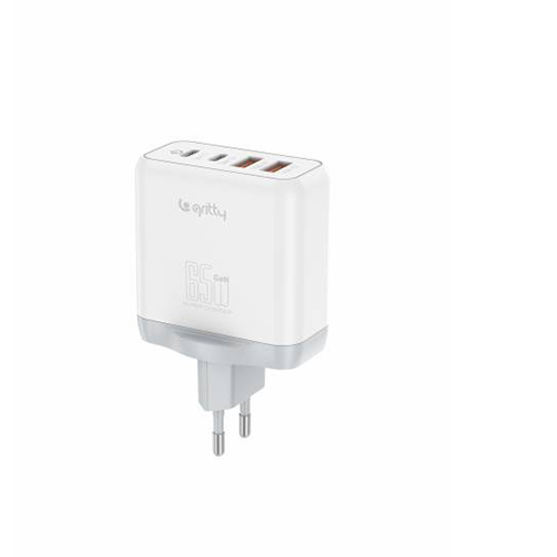 Gritty 45W GaN Hızlı Şarj  USB-C + 2* USB-A